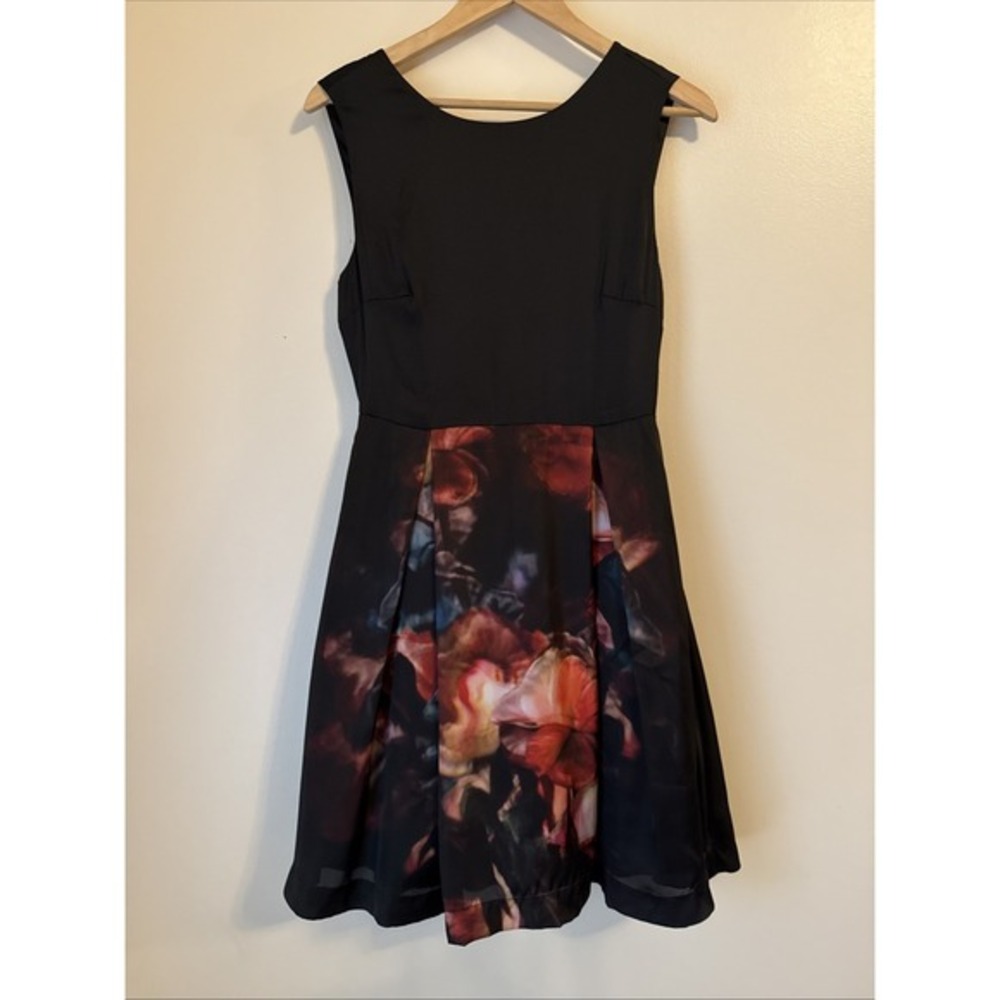 Ted Baker London Marinka Cocktail Dress Womens Size 2 Black Party Classy Event
